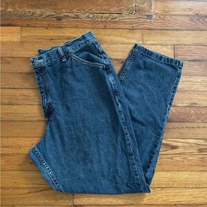 Wrangler Classic Blue Denim Jeans #9
